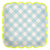 Blue Gingham Large Plates