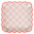 Pink Gingham Large Plates