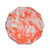 Marble Neon Orange Small Plates