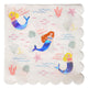 Let's Be Mermaids Large Napkin