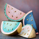 Watermelon Wedge Display, 4 Asst, Papermache, 21"