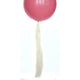Ivory Frilly Balloon Tassel