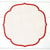 Die Cut Red Swiss Dot Placemat
