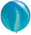 Blue Agate Balloons - 30 inch