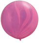 Pink Violet Agate Balloons - 30 inch