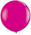 Fashion Wild Berry Balloons - 36 inch