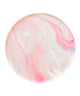 Pink Marble Plates Small