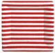 Red And White Stripe Sq Dinner Plates Square Square