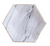 Marble Hexagon Small Party Plates