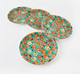 Pumpkins "Paper" Plate, Melamine, 9"
