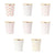 Rainbow Heart Cups