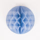 honeycomb ball - light blue