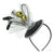 Martini Deluxe Headband - Black and Silver