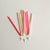 Pink Glitter Candles