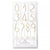 Big Golden Number 5 Sparkler Wand