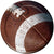 Luncheon Football Plate