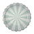 Toot Sweet Large Aqua Striped Plate