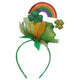 Glitter Rainbow & Shamrocks St. Patrick's Day Headband