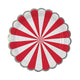 Red Stripe Plate Small