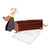 Honeycomb Sausage Dog Birthday Card