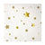 Toot Sweet Gold Star Small Napkins