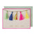 Colored Tassels Greeting Card