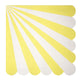 Toot Sweet Yellow Stripe Large Napkin